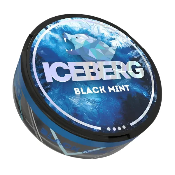 Iceberg Snus Black Mint 50mg de nicotine - Snus sans tabac