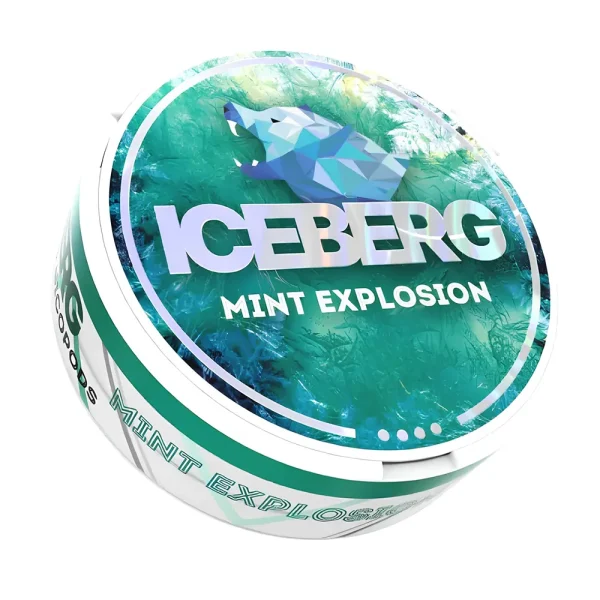 Nicopouches Iceberg 50 mg Mint Explosion (Fraicheur glacée)