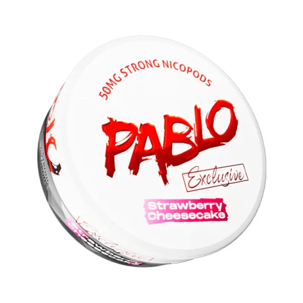 pablo snus 50mg strawberry cheesecake