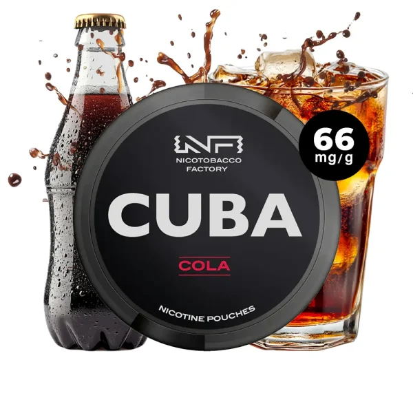 Sachets de nicotine CUBA Black Line Cola