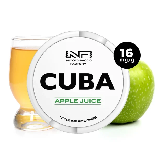 Snus CUBA White Apple Juice