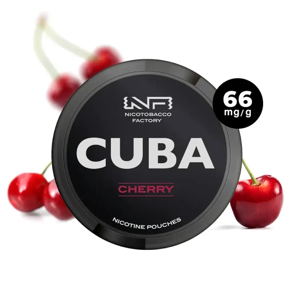 Snus CUBA Black Line Cherry (cerise)